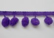 Wholesale Ball Fringe 1" - Purple 465   18 yards