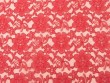 Wholesale Floral Lace - Red,  25 yards