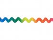 Wrights Printed Jumbo Rick Rack #404- Rainbow #001
