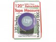 Sullivans Retractable Tape Measure, Purple 120"