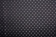 Coutil - Black/Gray Spot Corseting Fabric, priced per 1/2 yard