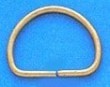 D-Rings - 1" Nickle or Gilt