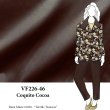 VF226-46 Coquito Cocoa - Rich Brown Cotton Sateen Fabric