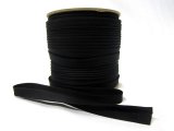 Wholesale Bias Tape - Black Extra Wide Double Fold - 1/2" finished x 100 yard spool