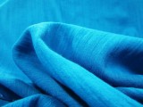 Cotton Gauze Fabric - Teal #738Cotton Gauze Fabric - Teal #738