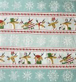 Quilting Cotton Print Fabric - Christmas Panel - Where's Rudolf