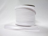 Extra Wide Double Fold Bias Tape - Super White