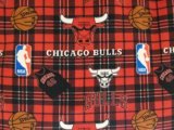 Chicago Sports Fleece - Bulls Plaid