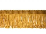 Rayon Chainette Fringe - Mustard Gold #3