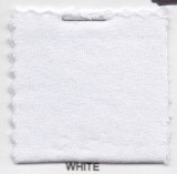 Cotton Jersey Knit Fabric - White