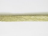 Wrights Metallic Extra Wide Double Fold Bias Tape- Gold 46
