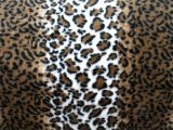 Wholesale Minky Animal Print Fur Fabric - Striped Leopard - 12 yards