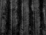 Wholesale Minky Animal Print Fur Fabric - Black Mink - 12 yards