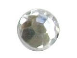 Wholesale Acrylic Jewels - Crystal Glue-On Gemstone - Size 30 Round, 6mm - 144 jewels, 1 gross