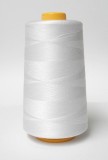 Wholesale Serger Cone Thread - White 50 spools