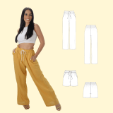 Sirena Sewing Pattern - #2040 Kathryn Pants & Shorts 