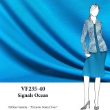 VF235-40 Signals Ocean - Blue Classic Ponte de Roma Double-Knit Fabric
