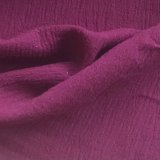 Wholesale Cotton Gauze Fabric - Burgundy 628,  25 yards