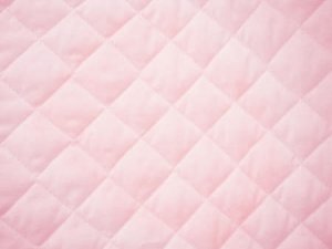 Double Faced Quilted Cotton Broadcloth - Soft Pink