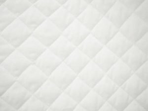 Double Faced Quilted Cotton Broadcloth - White