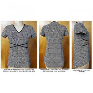 Dana Marie Sewing Pattern #1051 - Modern Empire - photo of garment