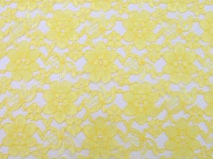 Floral Lace - Yellow