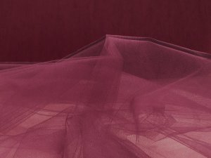 Illusion - Bridal Veiling, Burgundy