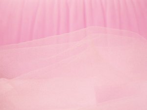 Illusion Tulle Fabric - Pink