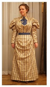 Truly Victorian #294 - 1891 French Fan Skirt - Historical Belle Epoche Pattern 