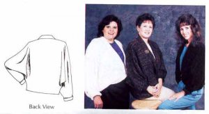 L.J. Designs - 773 FlatsL.J. Designs #773 - Versa Jacket Sewing Pattern