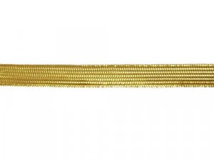 Metallic Middy Braid - Trim 065A - 9/16" -  Gold