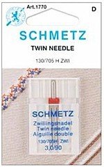 Schmetz #1770 - Twin Needle - 3mm