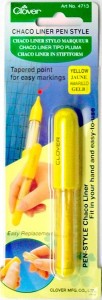 Clover Chaco Liner Pen 4713-Yellow