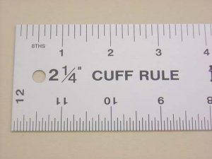 Lance Cuff Ruler 12" x 2 1/4"