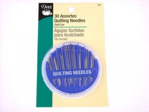Dritz 156 - Compact of Assorted Quilting Needles