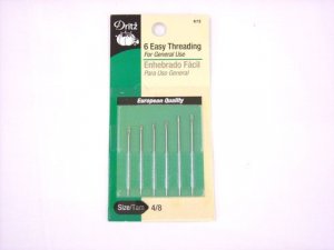 Dritz- 6 Easy Threading Needles