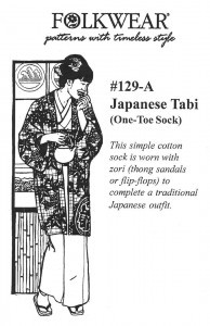 Folkwear #129A Japanese Tabi Sock