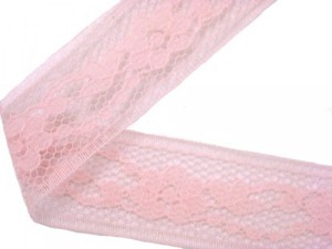 Wholesale Wrights Flexi-Lace Hem Tape 305- Pink 061