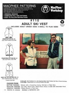MacPhee #110 - Adult Ski Vest