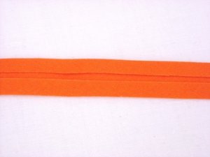 Wrights Single Fold Bias Tape- Orange 58