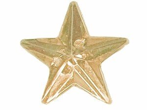 Wholesale Acrylic Jewels - Light Topaz Sew-In Gemstone - Star, 16mm - 144 jewels