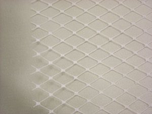 French Netting - White 9" - Bird Cage Veiling