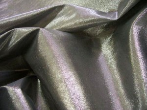 Wholesale Tissue Lame - Black Silver, 17yds