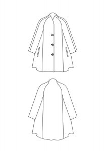 Petite Plus #250 Swing Coat Sewing Pattern