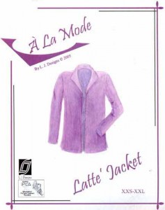 L.J. Designs "A La Mode", Latte Jacket