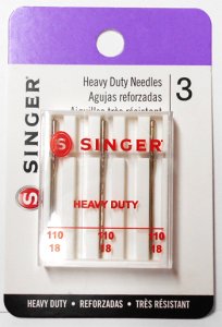 Singer- Heavy Duty Needles 4758  -  110/18