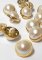 Wholesale Button - Dome Plastic Pearl Shank Button #20 - 15mm - Gold-Pearl   5/8"  1 Dozen (12)