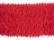Rayon Chainette Fringe - Red #12, 15 inchRayon Chainette Fringe - Red #12, 15 inch