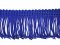 Wholesale Rayon Chainette Fringe - Royal #10, 6 inch   -  18 yards
