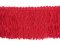 Rayon Chainette Fringe - Red #12, 9 inchRayon Chainette Fringe - Red #12, 9 inch